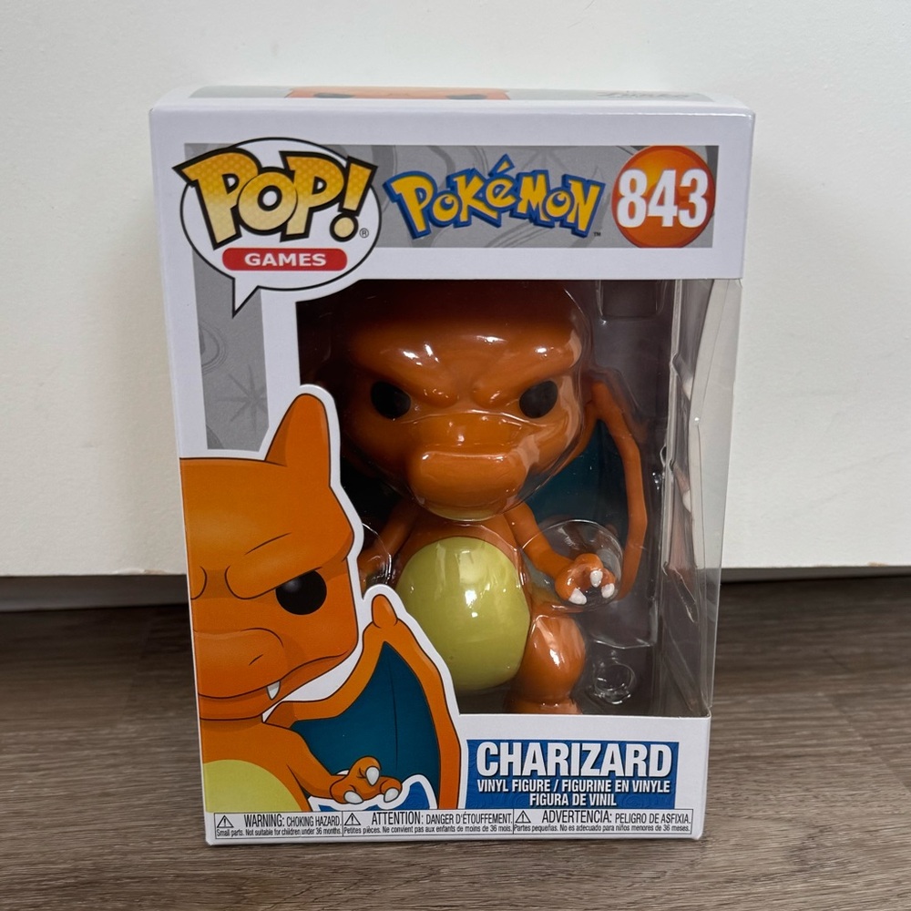 Funko Pop Pokémon Charizard #843 Vinyl Figure NIB Collectible
